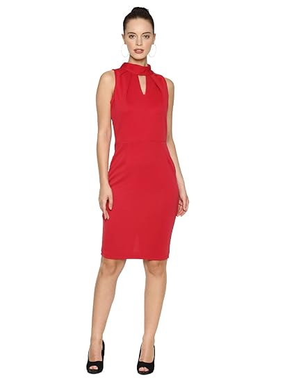 one piece dress knee length on amazon