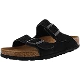 Birkenstock Arizona Narrow Unisex Shoes Size 3, Color: Black