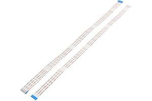 uxcell 10pcs 10 Pin 30cm FFC Ribbon Flexible Flat Cable for Module Camera Long Extension Flexible Ribbon Cable