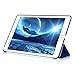 iXCC iPad Air 2 Case Trifold Stand Smart Case Cover with Hard PC Back and Built-in Magnet for Auto Wake/Sleep Function - Navy Blue