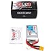 2Pack - GNB 420mah 2s 7.6v 50c Lipo Battery with PH 2.0 FPV Plug for RC Racing Drone.