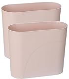 HMQCI Plastic Rectangular Small Trash Can