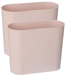 HMQCI Plastic Rectangular Small Trash Can