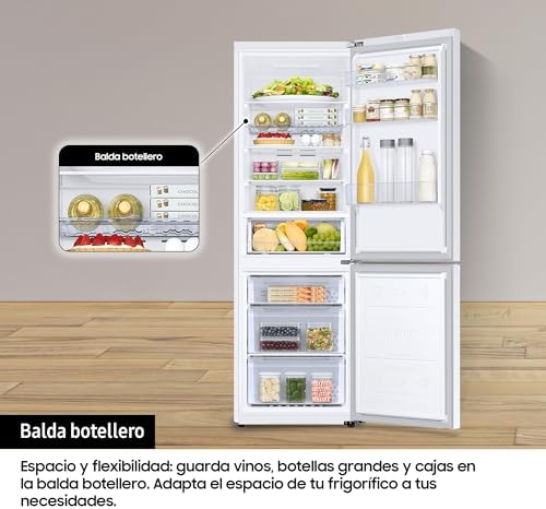 Frigorífico Combi No Frost 185.5cm 344L SpaceMax RB34C672EWW/EF