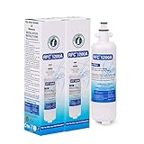 Compatible Replacement for Kenmore 46-9690, 9690, LG LT700P, ADQ36006101, ADQ36006102 series Refrigerator Water Filter Cartridge by OnePurify RFC1200A 2PK