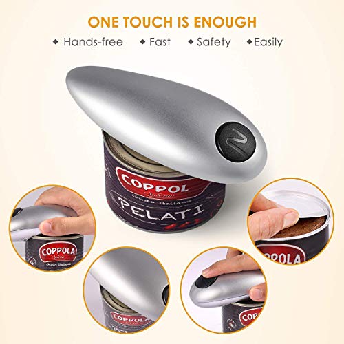 Electric Can Opener, Smooth Edge Automatic Can Opener for Any Size