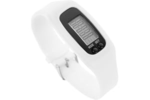 HEALEEP Step Counter for Walking: Pedometer Watch Pedometer for Walking Steps and Miles - Waterproof Fitness Tracker Watch for