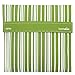 Lunchskins Reusable Quart Bag, Green Vertical Stripe