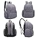 SKYLA HOMES - Baby Diaper Backpack | Scratch Proof Diaper Bag with Insulated Pockets | Large Size Water-Resistant Baby Bag | Multi-Functional Travel Knapsack (Grey)