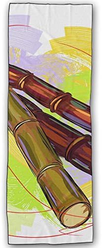Hot Color Sugar Cane Yoga Towel Sweat Absorbent