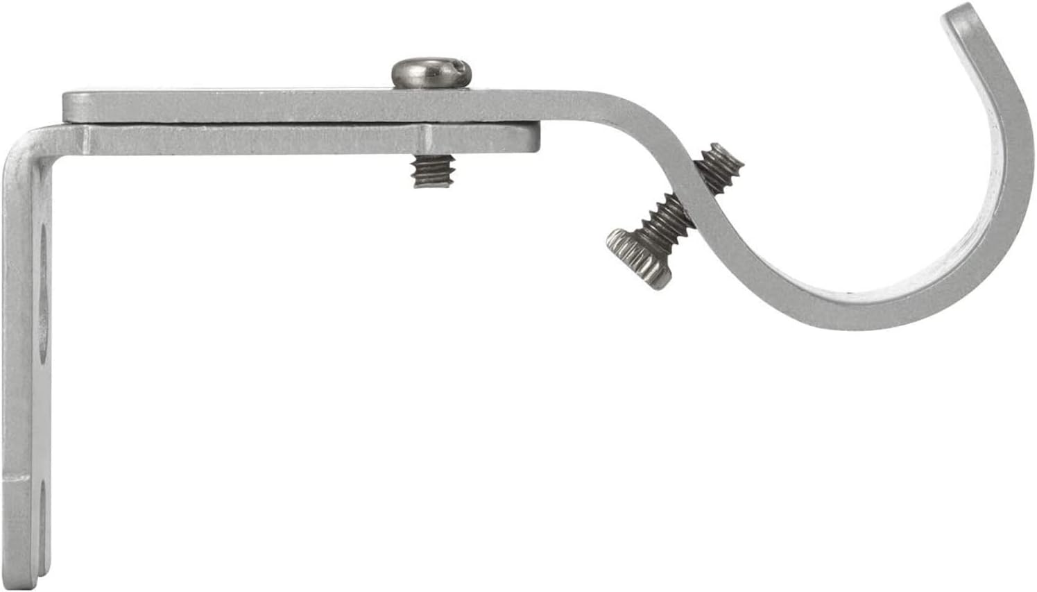 Juego de 2 soportes para barra de cortina de POFET 6 unidades