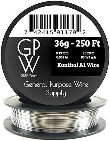 GPW Supply - Kanthal 36g 250 ft Electronic Resistance Wire