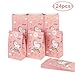 Aytai 24 Pcs Unicorn Party Favor Bags, Rainbow Unicorn Gifts Bags with Thank You Stickers for Kids Birthday Party Decorations, Unicorn Party Supplies