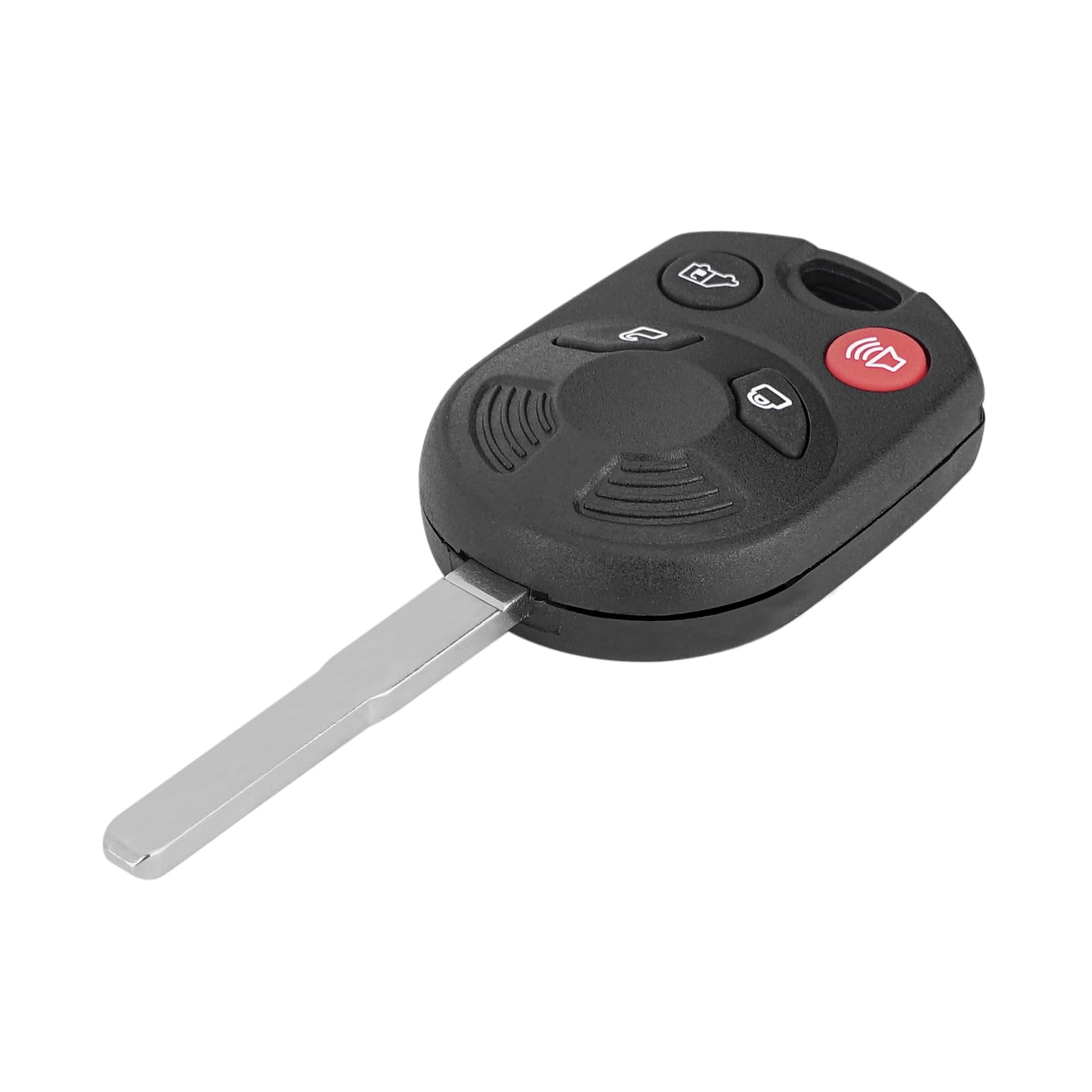 Unifizz Pack of 1 Black 4 Buttons MPV Keyless Entry Remote Key Fob for Ford Transit 2015-2020 Cargo