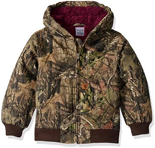 Carhartt Women’ Large Flannel Lined Jacket Coat, Mossy Oak camo