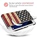 MoKo Samsung Galaxy Tab A 7.0 Case - Ultra Lightweight Slim-shell Stand Cover Case for Samsung Galaxy Tab A 7.0 Inch Tablet 2016 Release(SM-T280 / SM-T285 Version ONLY), US Flag
