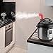 Cupboards/Cabinets Savior, Original Steam Release Accessory for Instant Pot or Pressure Cooker - 360° Rotating Design to Adjust Direction Freely, Red