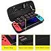 Fintie Carry Case for Nintendo Switch – [Shockproof] Hard Shell Protective Cover Portable Travel Bag w/10 Game Card Slots and Inner Pocket for Nintendo Switch Console Joy-Con & Accessories, Navythumb 3
