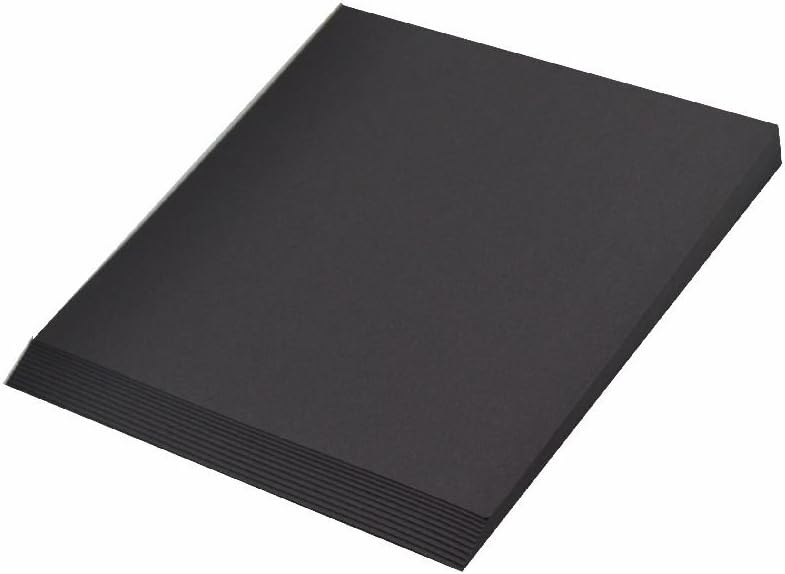Creleo Cardboard Paper, 130g, A4, 20 Sheets, Black