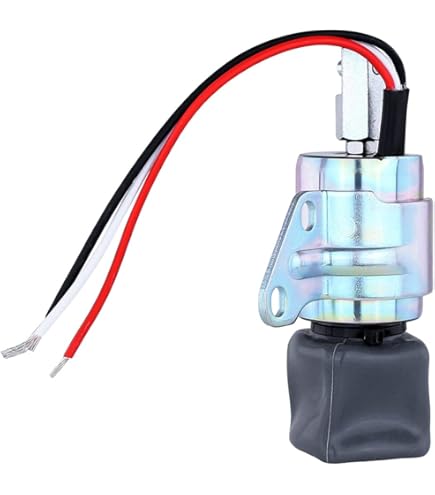 Amazon.com: New Premium 12 Volt Fuel Shut-Off Solenoid, 3 Wire
