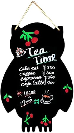 Amazon Com Chalkboard Sign Double Sided Message Board Vintage