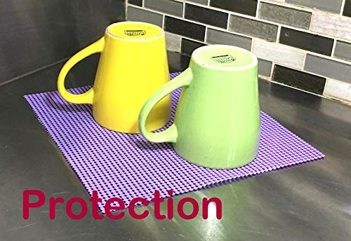 RFS Rainforest Non-Adhesive Non-Slip Shelf and Drawer Liner, 12-Inch x 20-Feet, Purple - Thumbnail 3