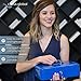 Certus Global Large Blue Cash Box with Money Tray, Secure Lock, Cantilever Coin Tray 4 Bills/ 5 Coins (Admiral Blue)