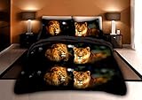 3 Piece Set Lion Pride Soft 3d Print Comforter Set (016) (King)