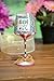 Cypress Home 40th Birthday Hand Painted Wine Glasses