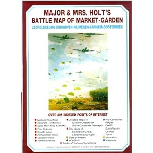 Major and Mrs Holt’s Battle Map of Arnhem (Market-Garden): Leopoldsburg-Eindhoven-Nijmegen-Arnhem-Oosterbeek Landkaart – Gevouwen Kaart, 21 november 2001