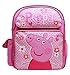 Medium Backpack - Peppa Pig - Pink Flowers 14