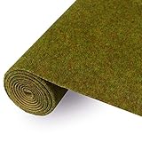 CP135 Artificial Model Grass Mat Trains Yellow