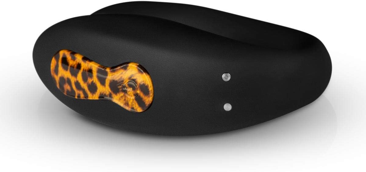 Panthra Couple Vibrator Zuna -The Perfect Vibrator for Couples – for Stimulation of The Penis, G-Spot and Clitoris – Wearable Vibrator incl. Matching Fanny Pack - Leopard Print - Image 4