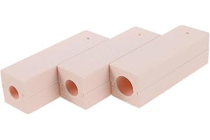 SEWACC 3pcs Polymer Clay Bead Roller Round Mold for Jewelry Making Earring Necklace Handmade Tool