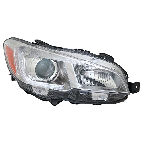 TYC Right Headlight Assembly Compatible with 2015-2020 Subaru WRX