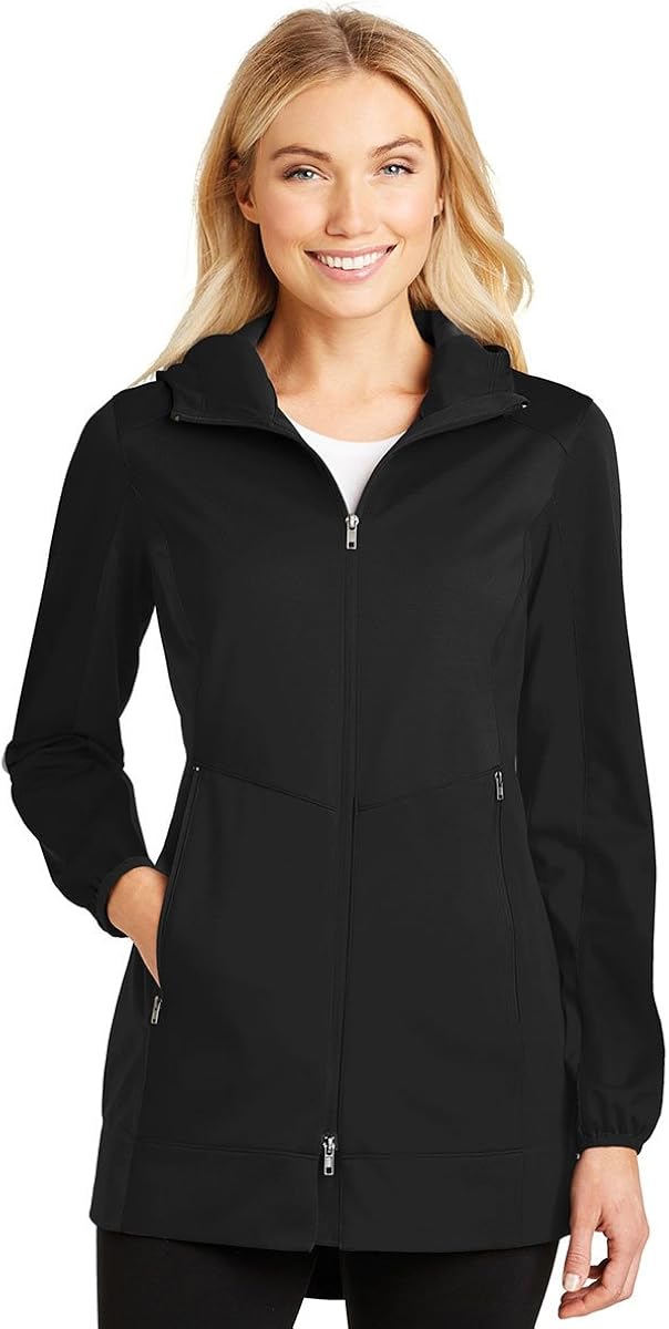 L719 Port Authority Women's Long Sleeve Active Hooded Soft Shell Basic