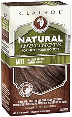 Clairol Natural Instincts Semi Permanent Hair Color Kit For Men 3