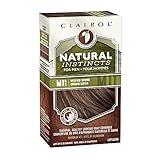 Clairol Natural Instincts Hair Color For Men M11 Medium Brown 1 Kit (Pack of 3) - PACKAGING MAY VARY