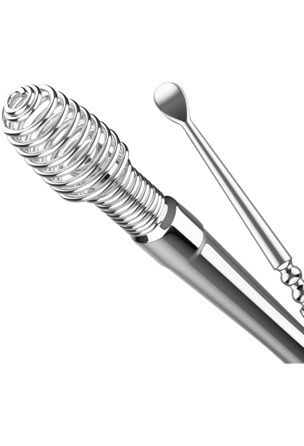 Ear Wax Remover Limpiador De Oídos De Acero Inoxidable - Kit Higiene Auditiva Para Adultos Limpiador Orejas Seguro
