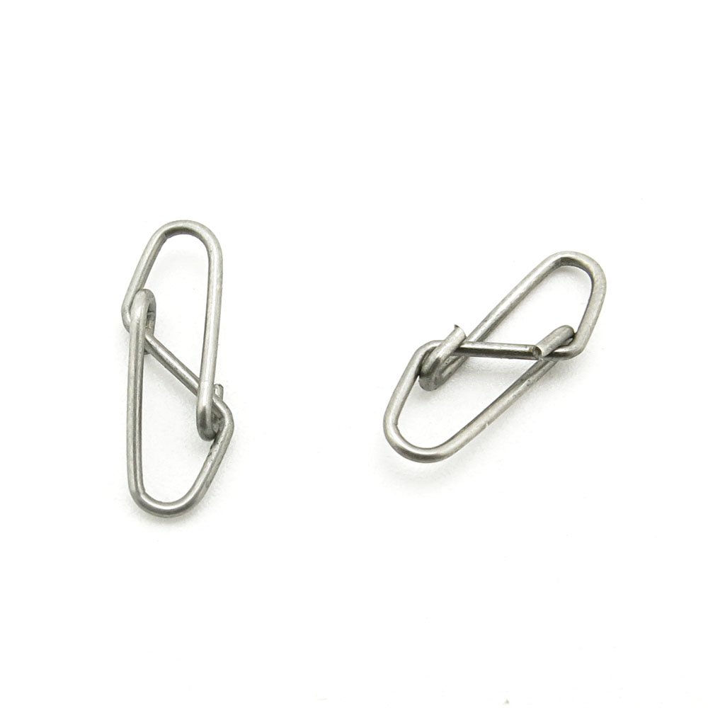 １着でも送料無料 スイベルスナップ B07brqsdsb Alloet 50個 セットステンレススチール釣りリング分割クリップswivelsフックコネクタ 0 0 一部予約販売中