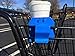 Sip n Set Portable Shopping Cart Cup Holder for 12-32 oz. Beverages, Fits Any Cart