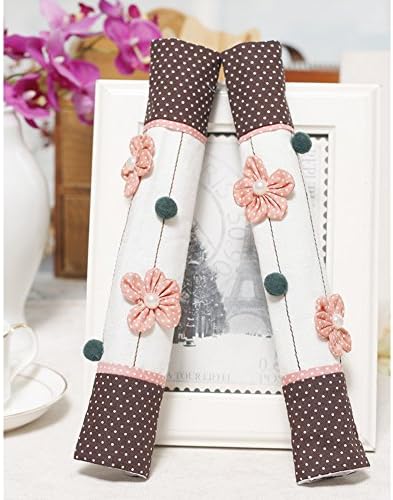 Vezfinel Refrigerator Door Handle Covers Keep Your Kitchen Appliances Clean From Smudges, Fingertips, Drips, &amp;Food Stains,Perfect For Oven,Microwave,Fridge Dust Handmade Decoration(Point Flower)