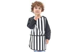 Waterproof Kids Art Smock with Long Sleeves – Toddler Painting Apron for Boys & Girls Ages 1–10 – Daycare & Crafts
