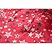 Sping Fever Kids Rain Poncho with Hood, Lightweight Girls Boys Toddlers Rain Jacket Raincoat B Red Starry Night Medium