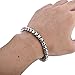 Monily 7 mm 10Inches Square Rolo Stainless Steel Bracelet Stainless Steel Chain Necklace Round Box Necklace Men Women Jewellery