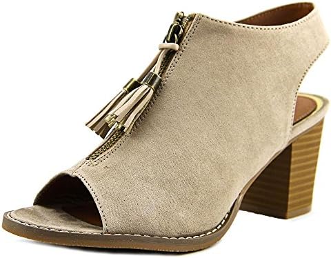 Madeline Girl Ethernal Women US 8.5 Tan Slingback Heel