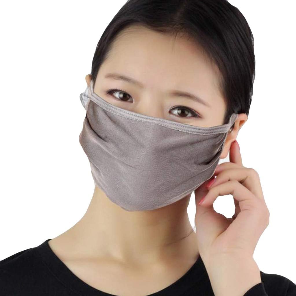 Face másks for Women Silk Air Filtration másk, Washable, Reusable Anti Dust másks Protection from Dust, Pollen, Pet Dander Outdoor Trip Protection Mouth másk