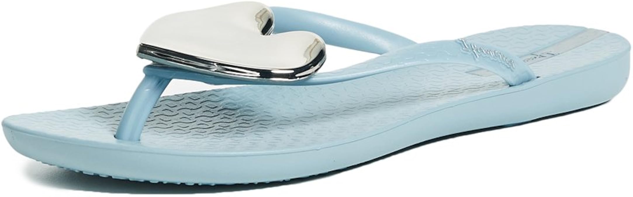 ipanema women's wave heart flip flop