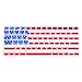 HDE Patriotic Silicone Rubber Keyboard Skin Cover for Macbook Pro Non Retina 13/15/17 (American Flag)