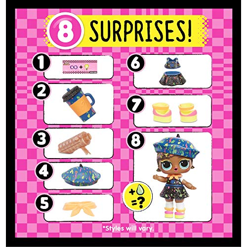 Surprise! Lights Glitter Doll with Surprises Including